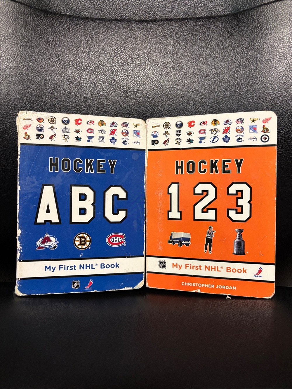 5/$25 My First NHL Book | Hockey ABC & 123 Board Books